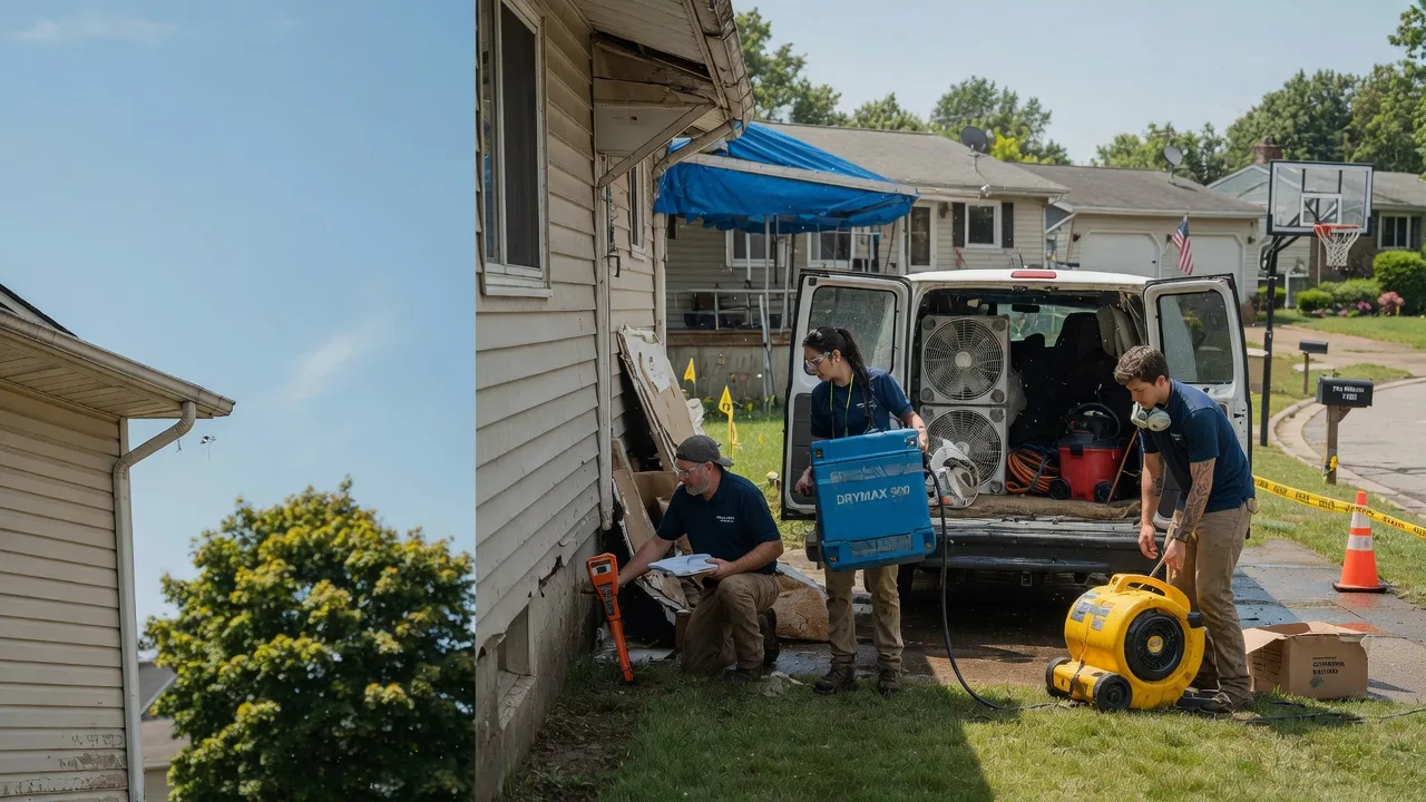 Ceiling Leak Cleanup in Trout Creek, MI near me